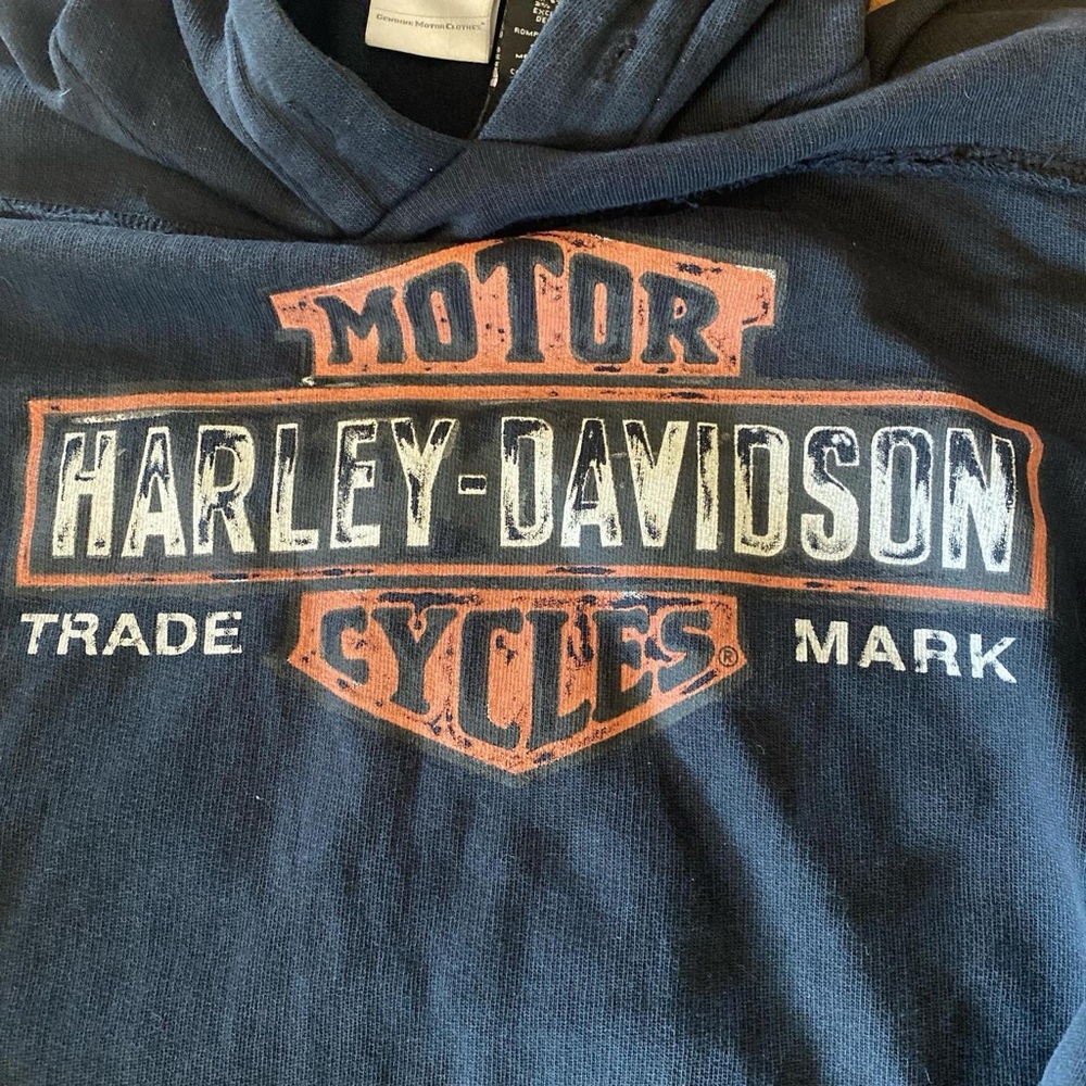 Women’s Harley-Davidson Sweatshirt with Classic Orange Logo